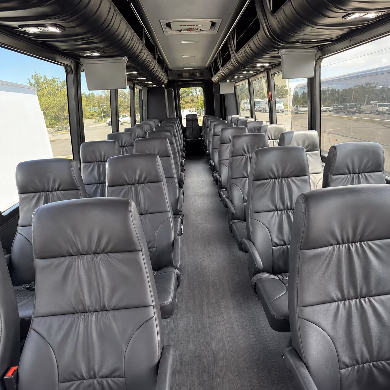 charter buses for large wedding groups arriving at sea tac airport