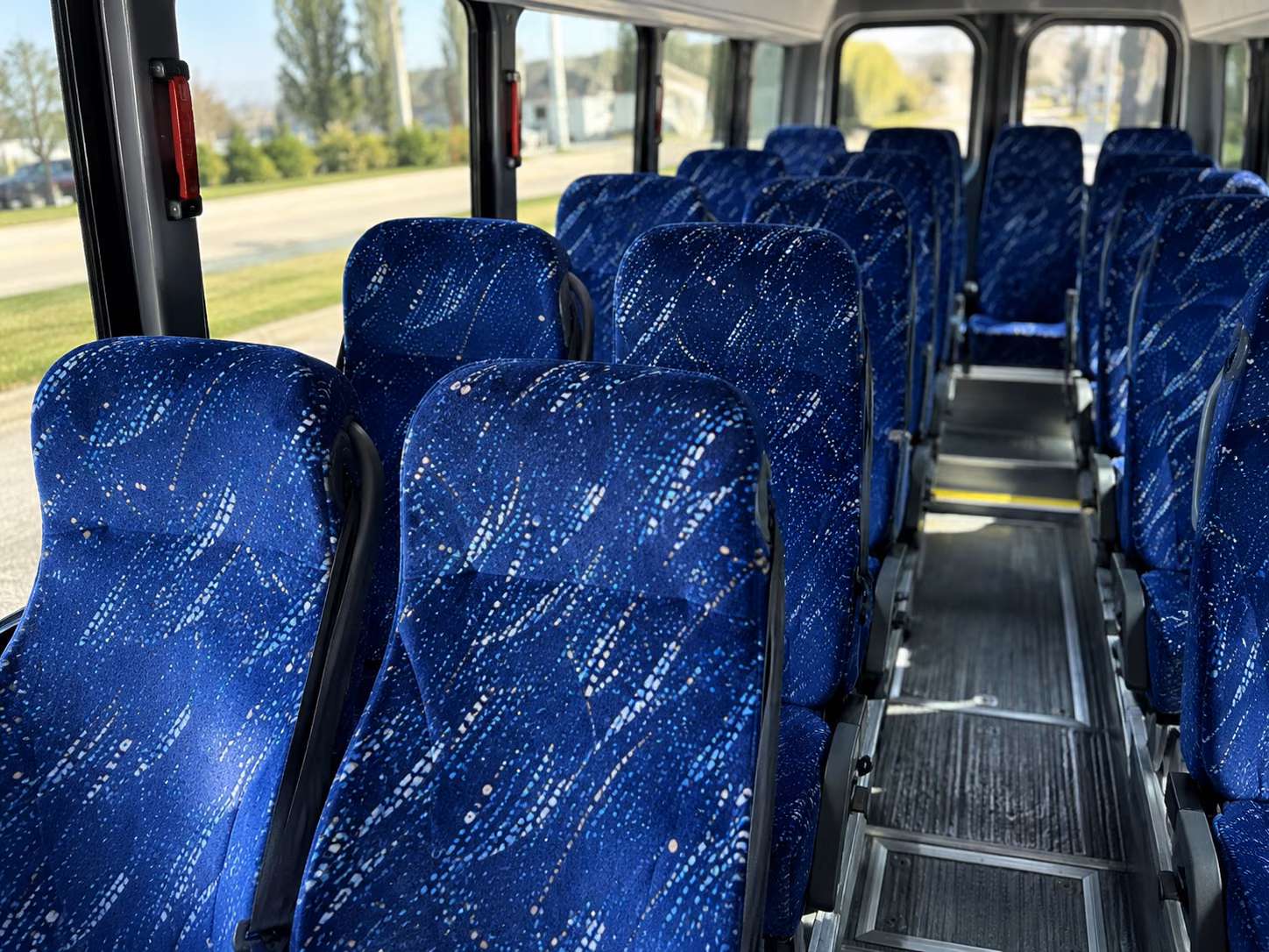 federal way 15 passenger minibus inside