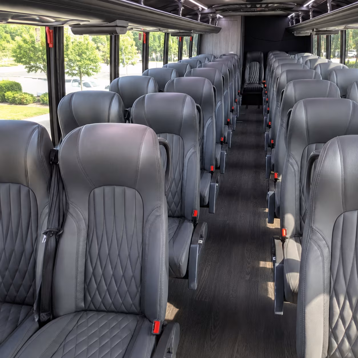 federal way 28 passenger minibus inside