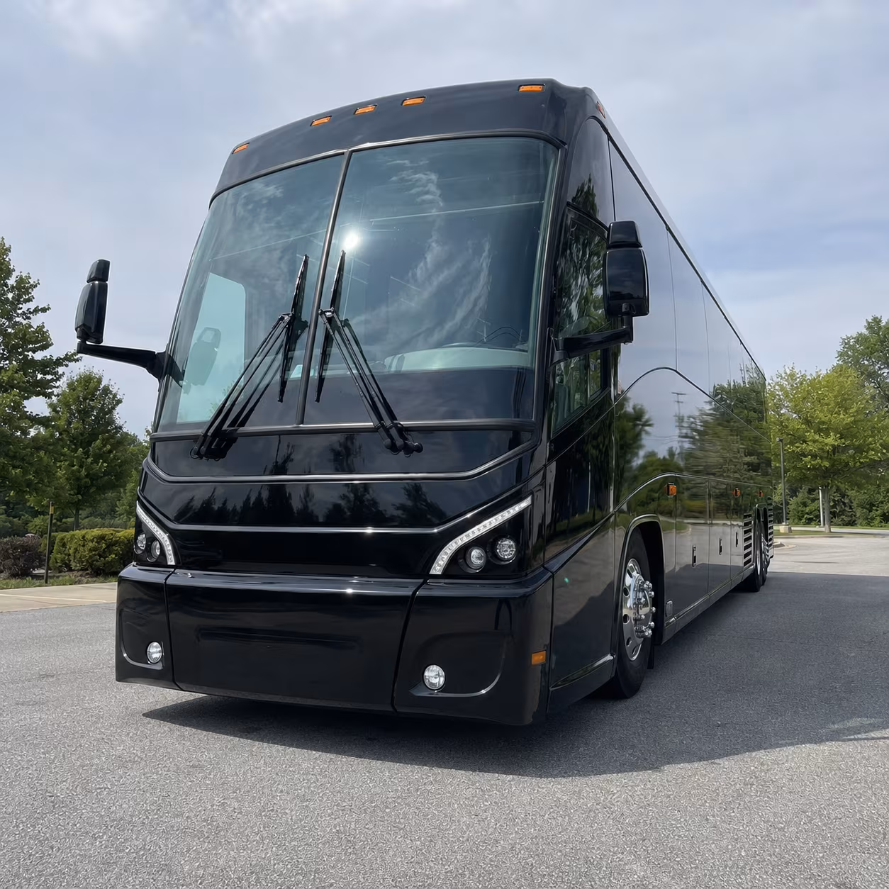federal way 56 passenger charter bus