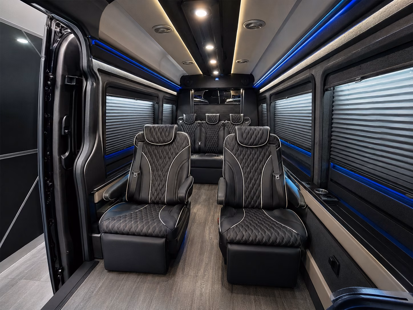 federal way sprinter van with driver interior