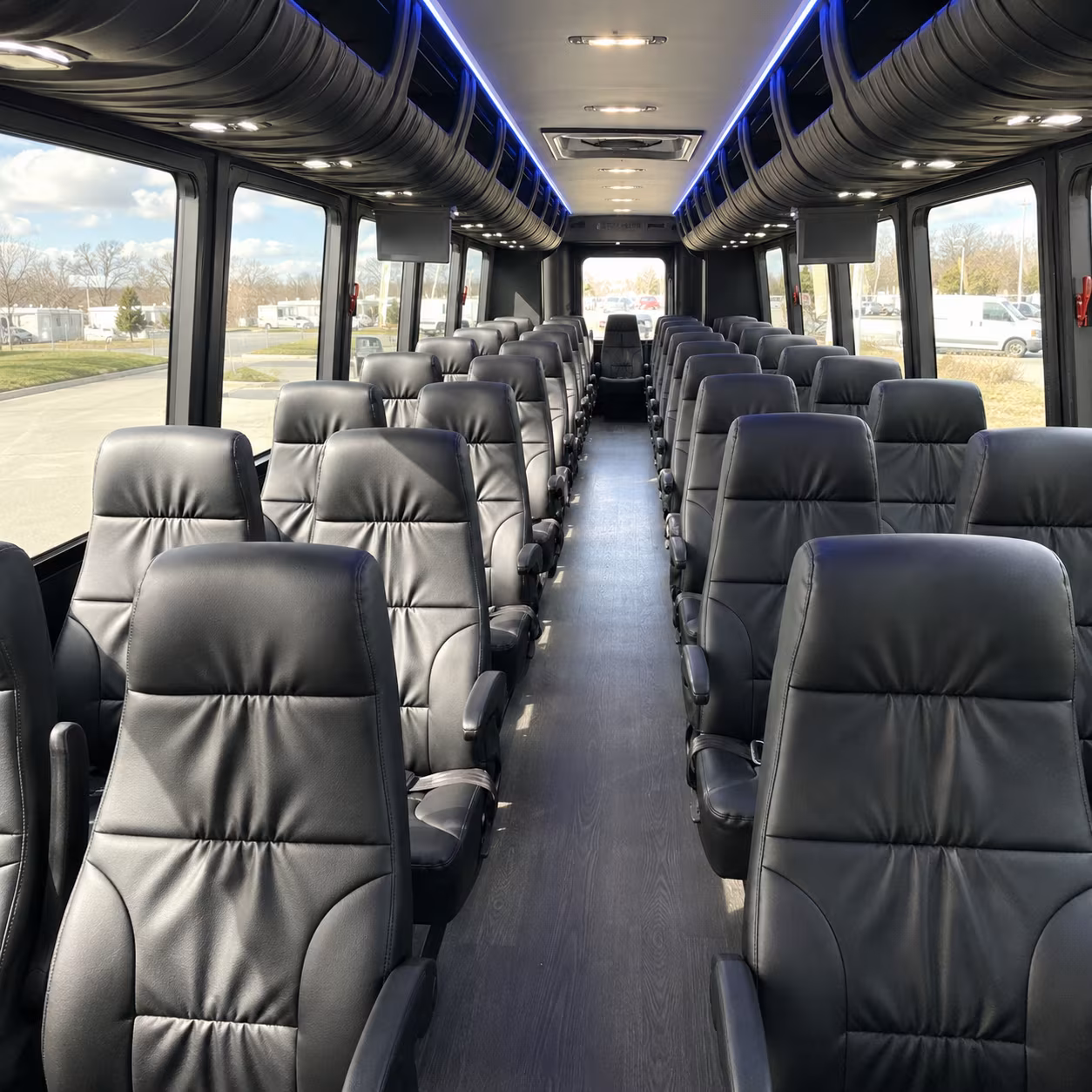 shuttle buses for federal way wedding guests between hotels and your venue